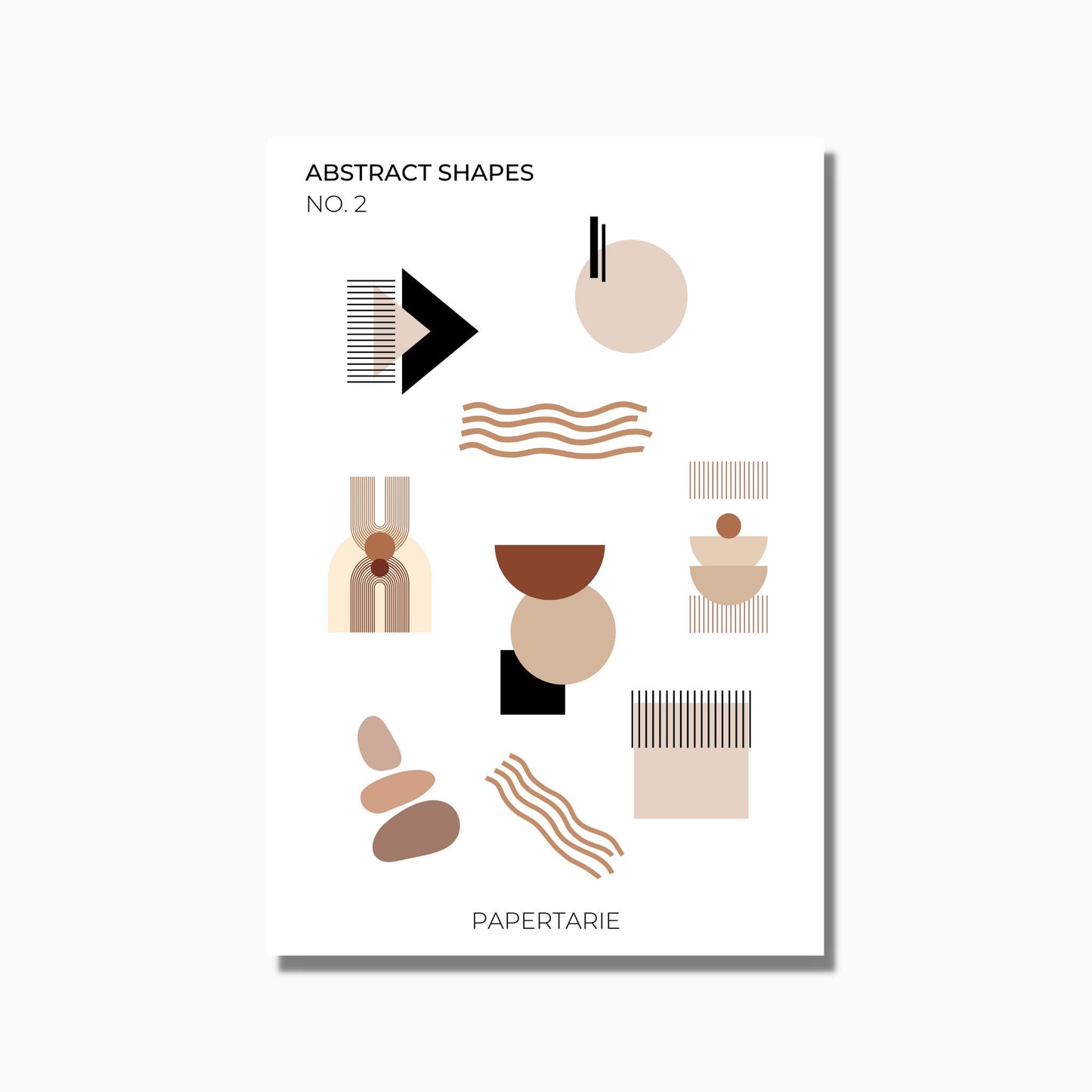 Abstract Shape Stickers