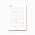Flags | Shape Stickers | Transparent Matte | Standard Size | 12 Colours | Options