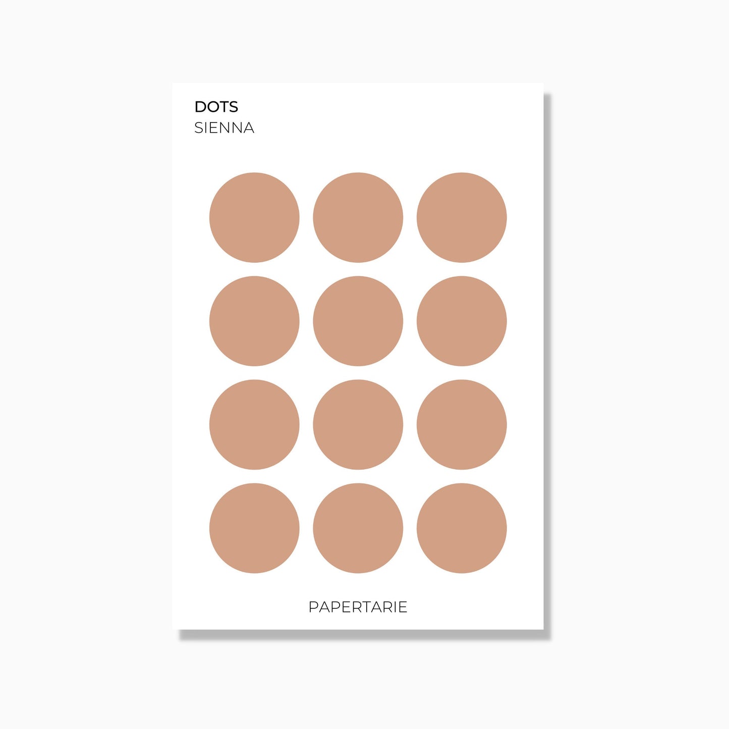 Large Dots | Shape Stickers | Transparent | Matte | Glossy | Standard Size | Options