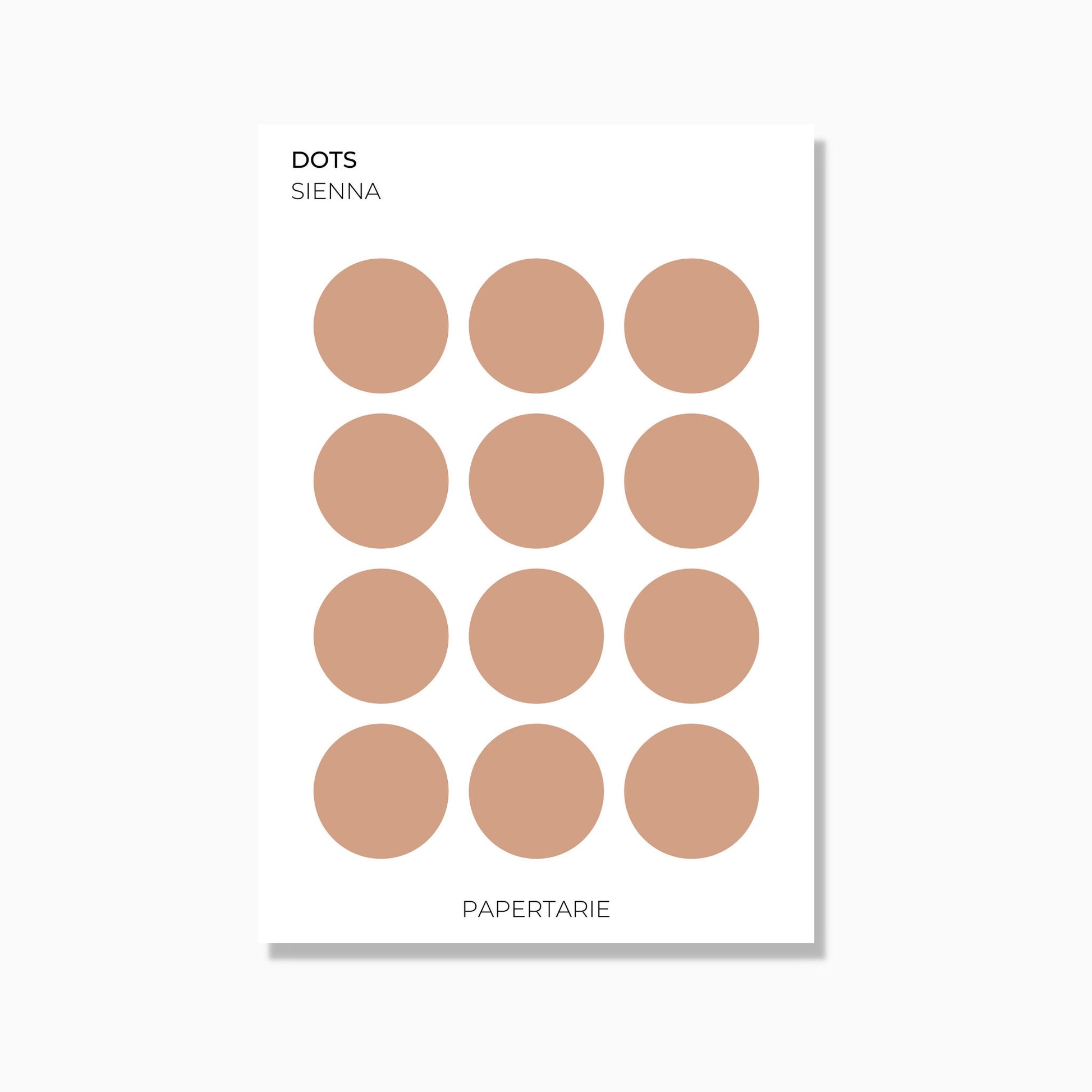 Large Dots | Shape Stickers | Transparent | Matte | Glossy | Standard Size | Options