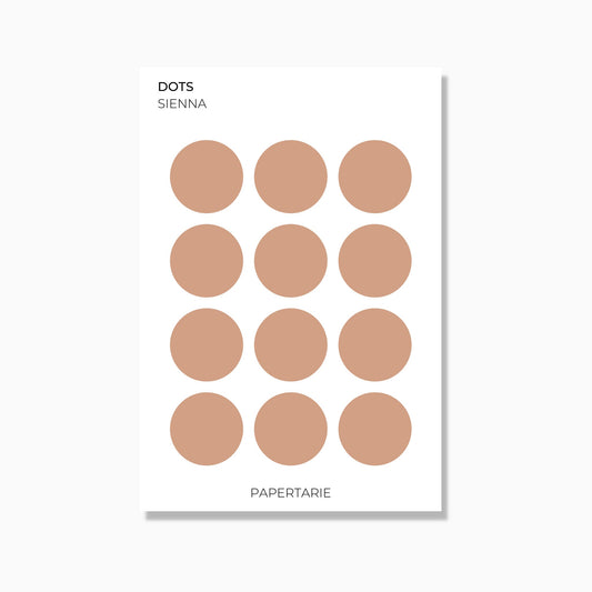 Large Dots | Shape Stickers | Transparent | Matte | Glossy | Standard Size | Options