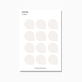 Large Drops | Shape Stickers | Transparent | Matte | Glossy | Standard Size | Options