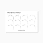 Arch Stickers | Custom | Mini Text Stickers | Transparent Matte | Minimal