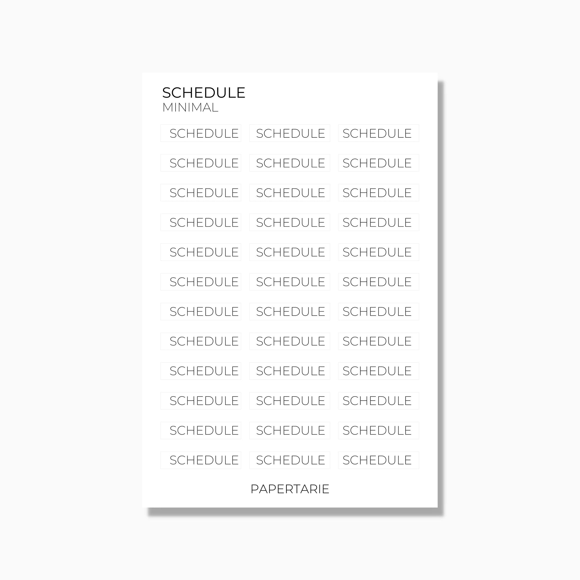 Text Stickers | Custom | Typographic | Five Fonts | Transparent Matte | Standard Size | Options