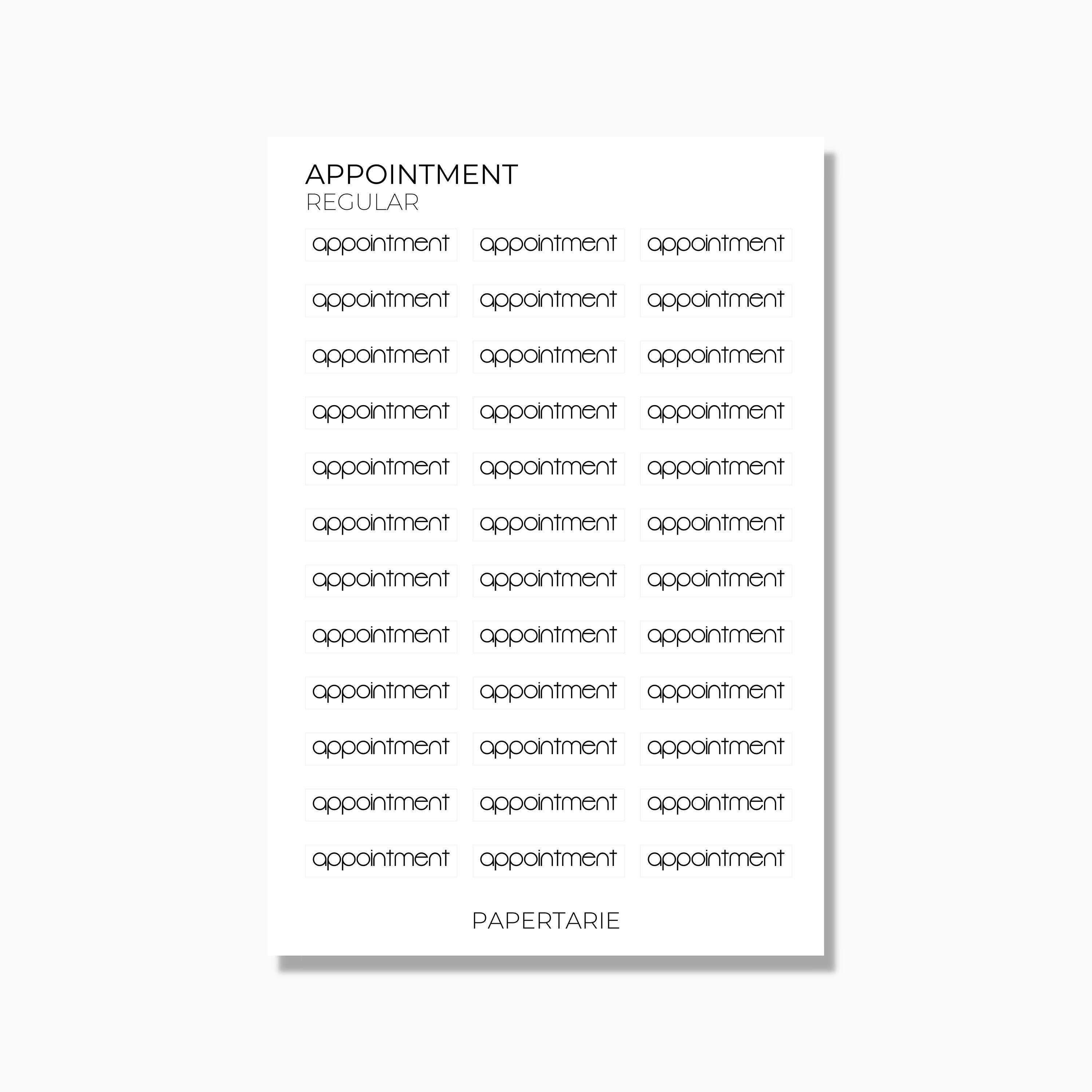 Text Stickers | Custom | Typographic | Five Fonts | Transparent Matte | Standard Size | Options