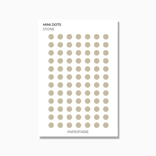 Dots | 3 Sizes | Shape Stickers | Transparent Matte | Standard Size | Options