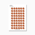 Medium Drops | Shape Stickers | Transparent | Matte | Glossy | Standard Size | Options