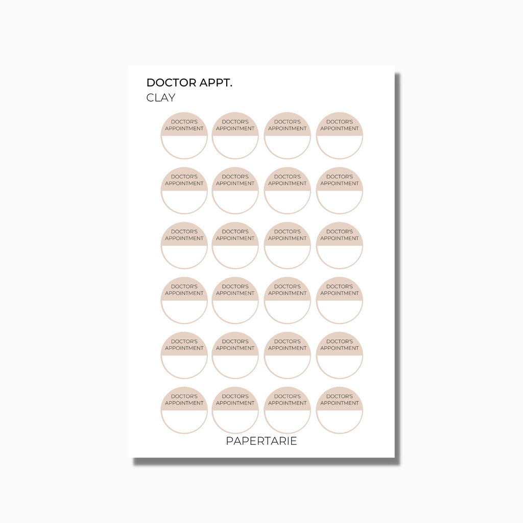 Functional Shape Box | Custom | Text | Shapes | Functional Stickers | Transparent Matte | Standard Size | Options
