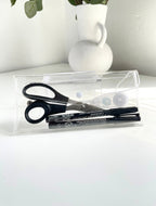 Pouch | Four Sizes | Stationery Storage | Card Pouch | Clear Pouch | Stationery Pouch | Pencil Case | Organisation | Clear Pouch