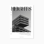 Printed | Planner Dashboard | Heights | A5, A6, Personal, Pocket | Minimal | Premium