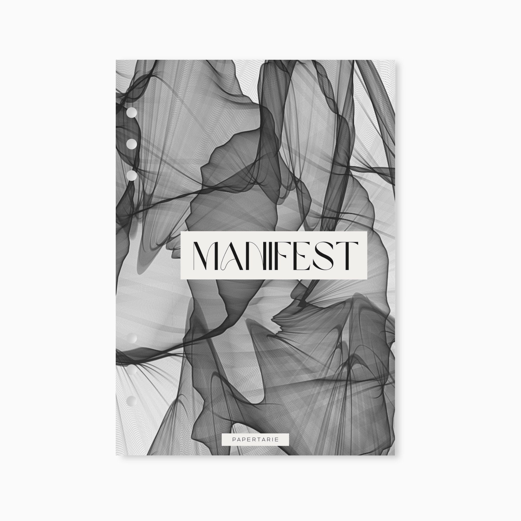 Printed | Planner Dashboard | Manifest | A5, A6, Personal, Pocket | Minimal | Premium