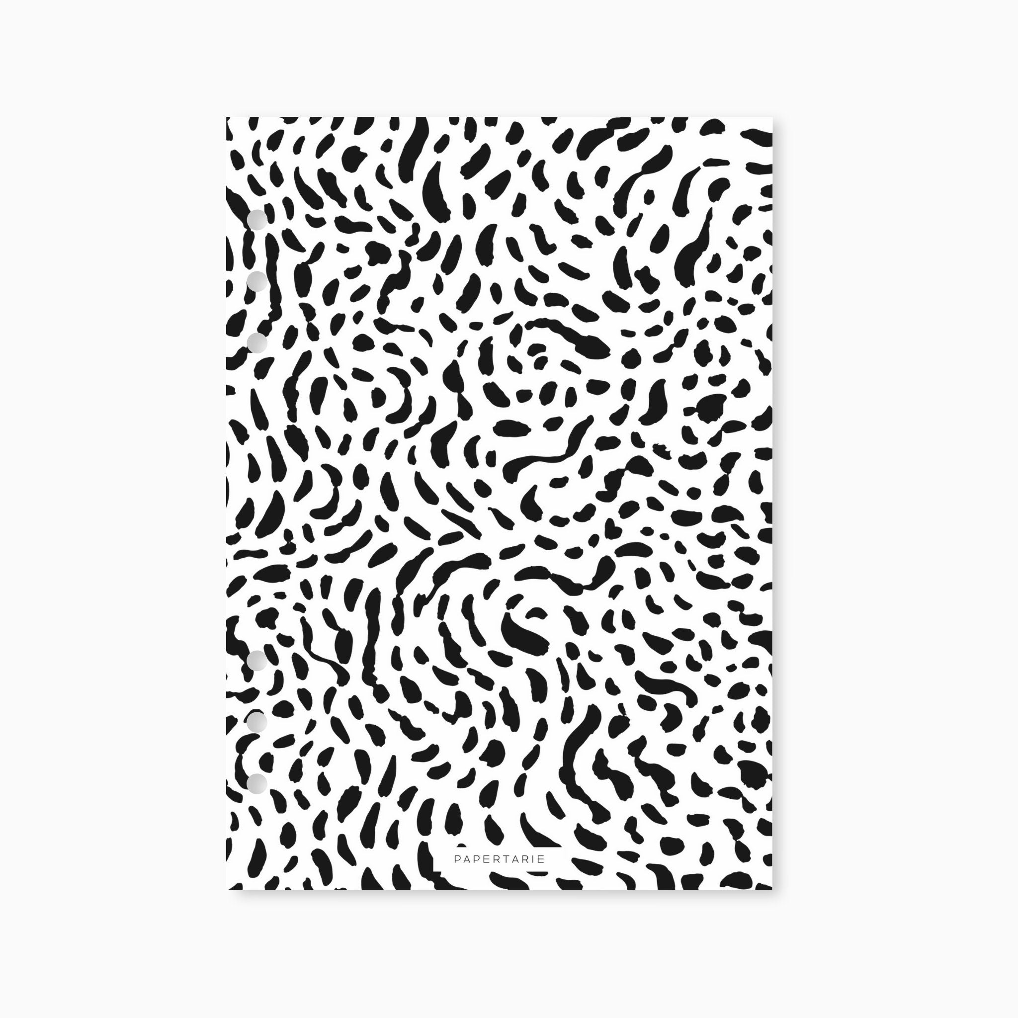 Printed | Planner Dashboard | Dalmatian | A5, A6, Personal, Pocket | Minimal | Premium Card or Vellum | Layering