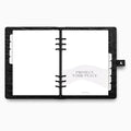 Printed | Planner Dashboard | Protect Your Peace | A5, A6, Personal, Pocket | Minimal | Aesthetic