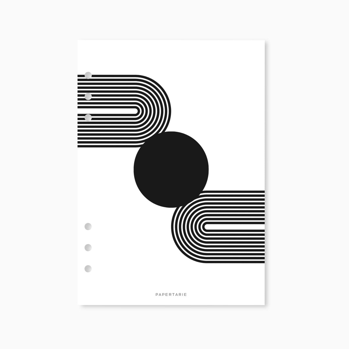 Printed | Planner Dashboard | Arch Deco | A5, A6, Personal, Pocket | Minimal Premium Arch