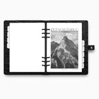 Printed | Planner Dashboard | Perseverance | A5, A6, Personal, Pocket | Minimal | Aesthetic