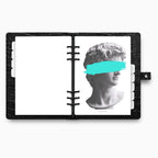Printed | Planner Dashboard | Statue Art | A5, A6, Personal, Pocket | Minimal | Premium