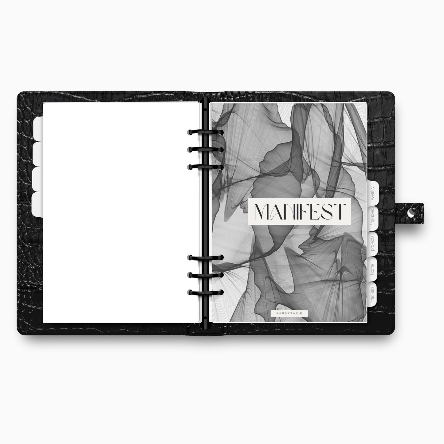Printed | Planner Dashboard | Manifest | A5, A6, Personal, Pocket | Minimal | Premium