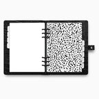 Printed | Planner Dashboard | Dalmatian | A5, A6, Personal, Pocket | Minimal | Premium Card or Vellum | Layering