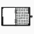 Printed | Planner Dashboard | Vellum | Paint Dash | A5, A6, Personal, Pocket | Minimal | Premium | Unpunched