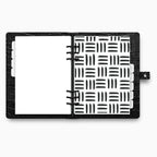 Printed | Planner Dashboard | Vellum | Paint Dash | A5, A6, Personal, Pocket | Minimal | Premium | Unpunched