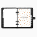 Printed | Planner Dashboard | Autumn Duo | Fallen Leaves and Vellum Pair | A5, A6, Personal | Minimal | Aesthetic