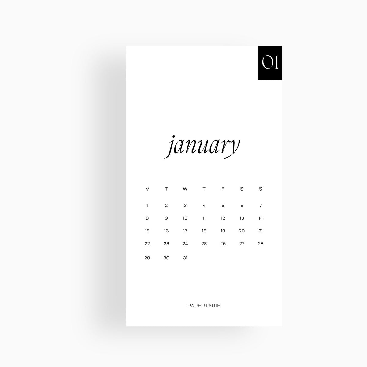 2024 Calendar Cards