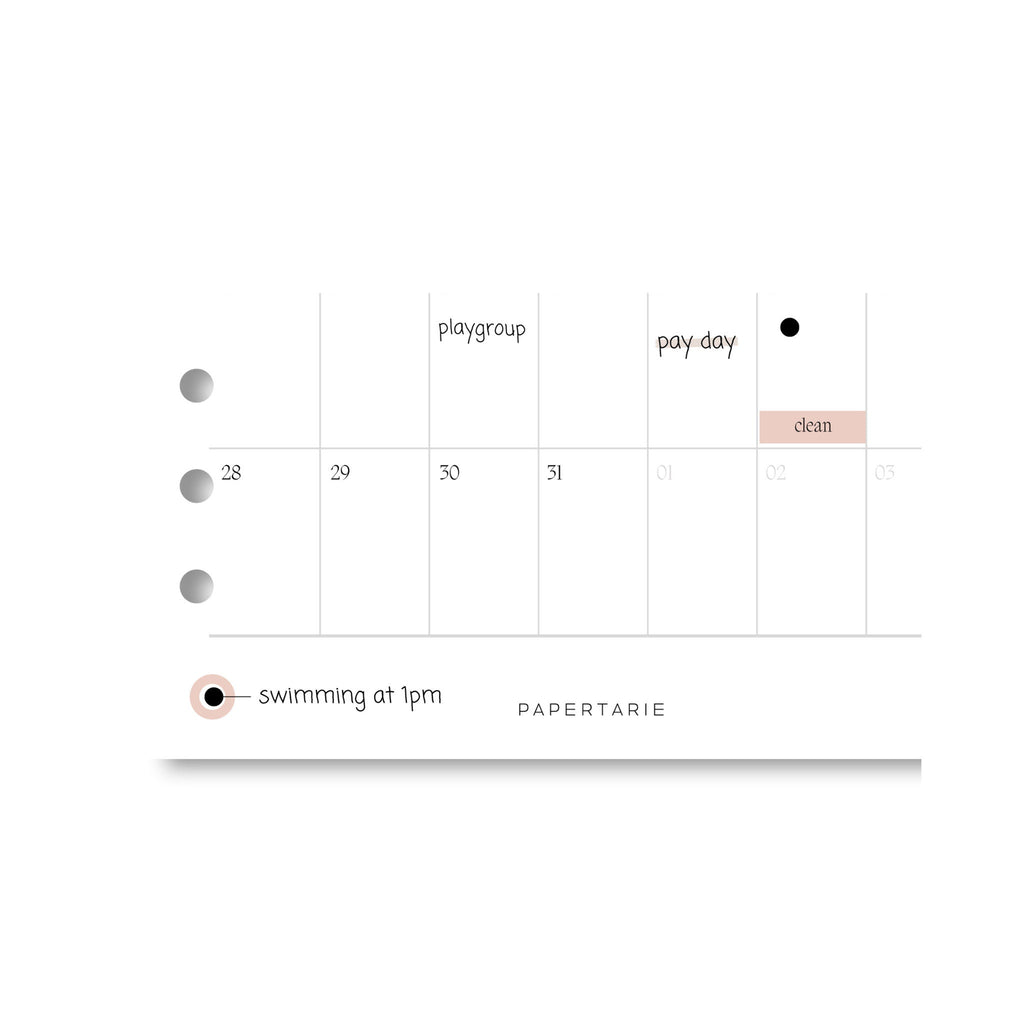 Dot Line Stickers | Transparent | Matte | Glossy | Standard Size | Planner | Journal