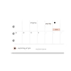 Dot Line Stickers | Transparent | Matte | Glossy | Standard Size | Planner | Journal