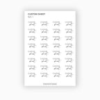 Planner Dashboard | Do Everything With Love | A5, Personal, Pocket