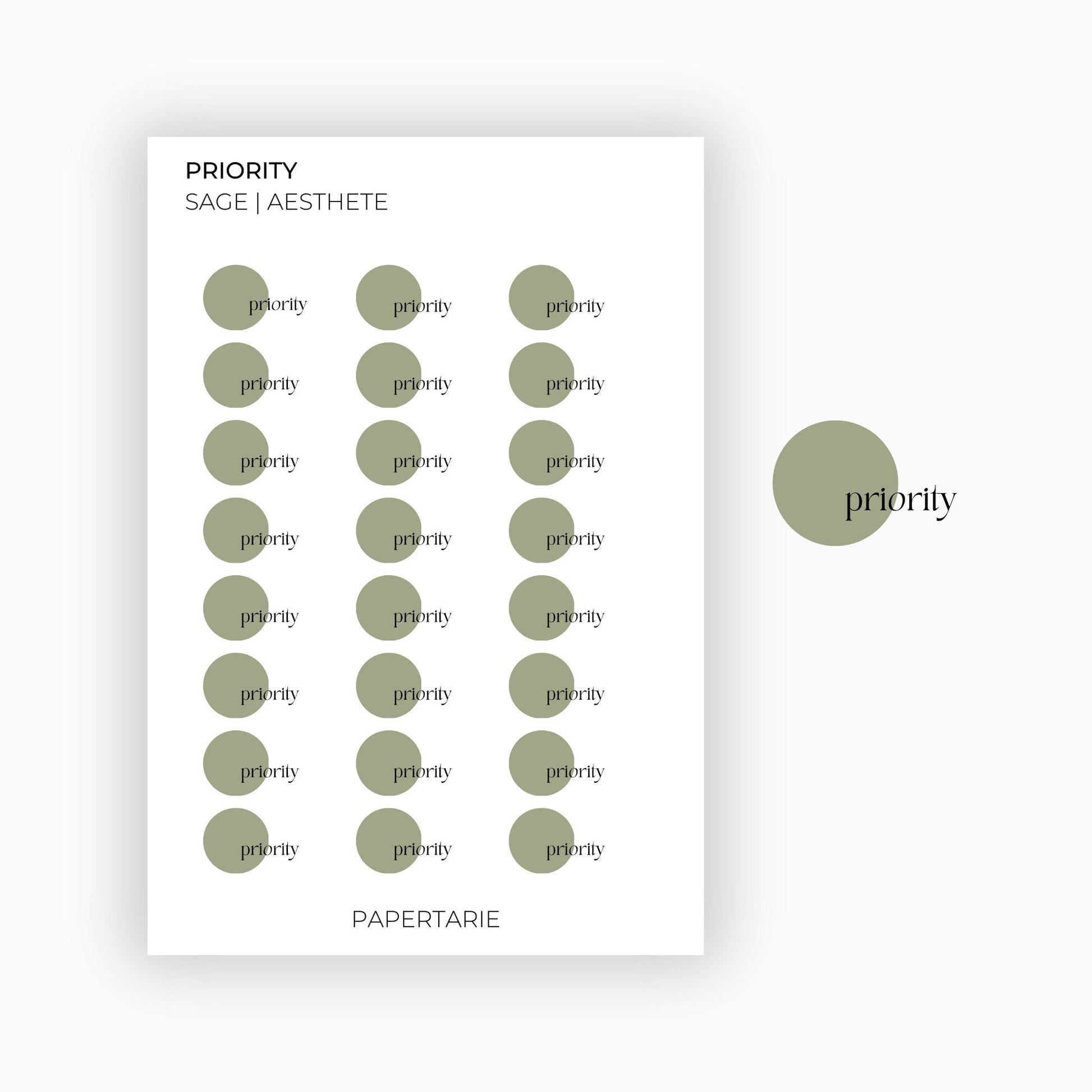 Dot Text Stickers | Custom | Typographic | Five Fonts | Transparent Matte | 12 Colours | Standard Size