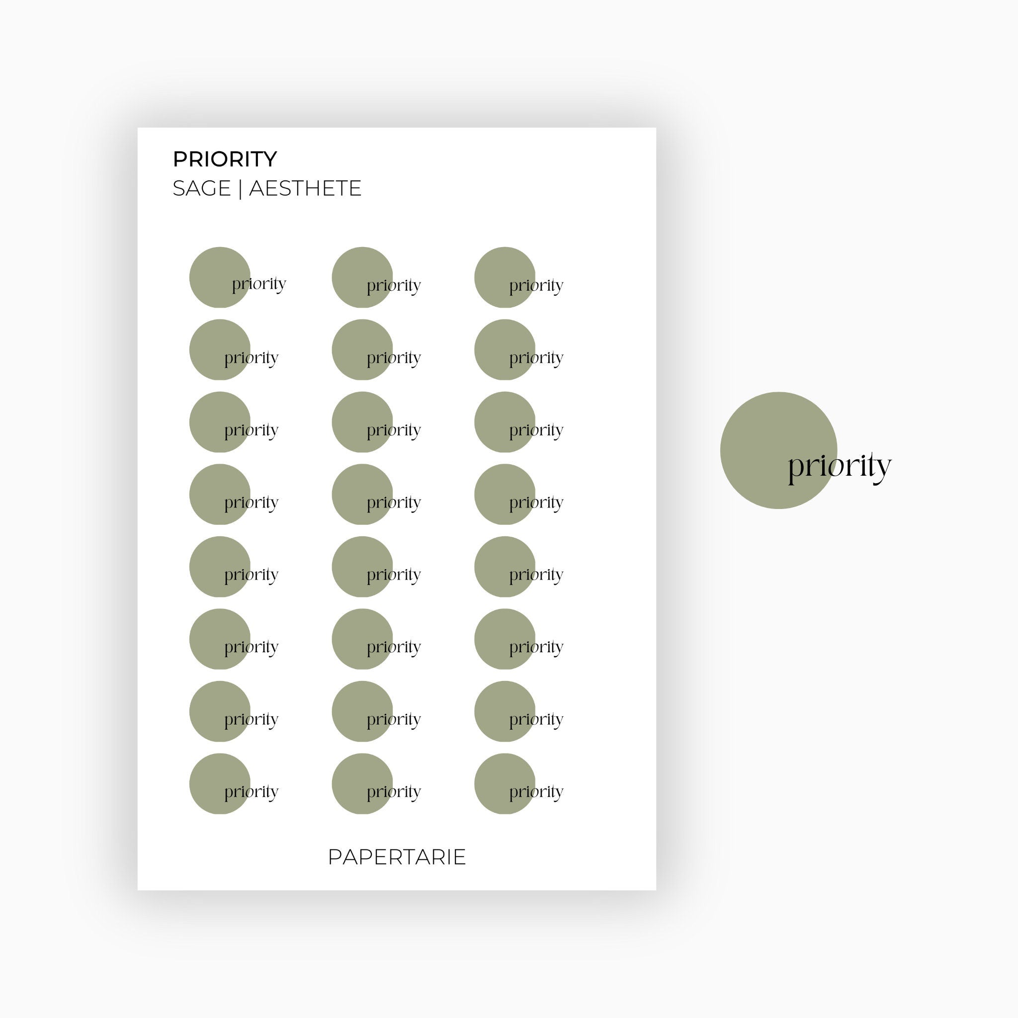 Dot Text Stickers | Custom | Typographic | Five Fonts | Transparent Matte | 12 Colours | Standard Size