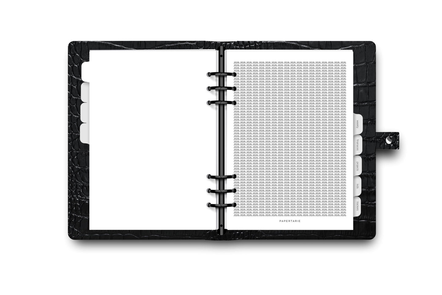 Printed | Planner Dashboard | Full Print | 2026 | A5, A6, Personal | Minimal | Premium