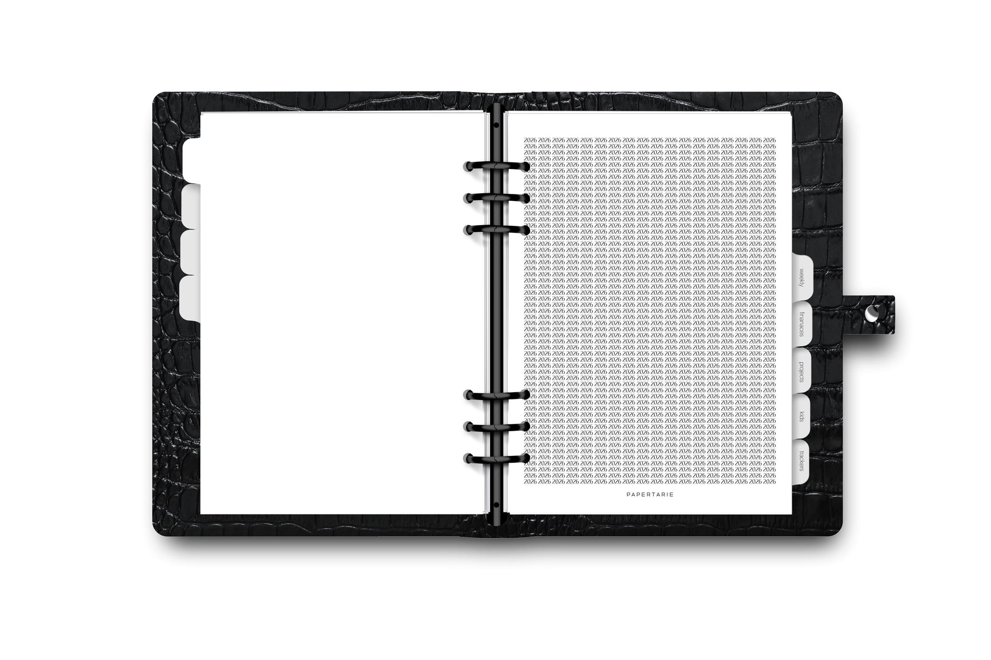 Printed | Planner Dashboard | Full Print | 2026 | A5, A6, Personal | Minimal | Premium