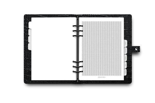 Printed | Planner Dashboard | Full Print | 2026 | A5, A6, Personal | Minimal | Premium