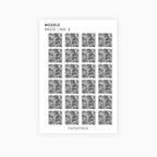 Modèle | Pattern | Planner Decor | Planner Stickers | Aesthetic | Transparent Matte Stickers | Options