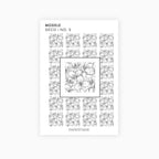 Modèle | Pattern | Planner Decor | Planner Stickers | Aesthetic | Transparent Matte Stickers | Options