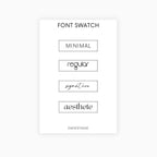Maxi Date Number Stickers | 2 Months | Transparent | Minimal | Stickers | Numbers| Large Sheet | Matte | Glossy | Hobonichi