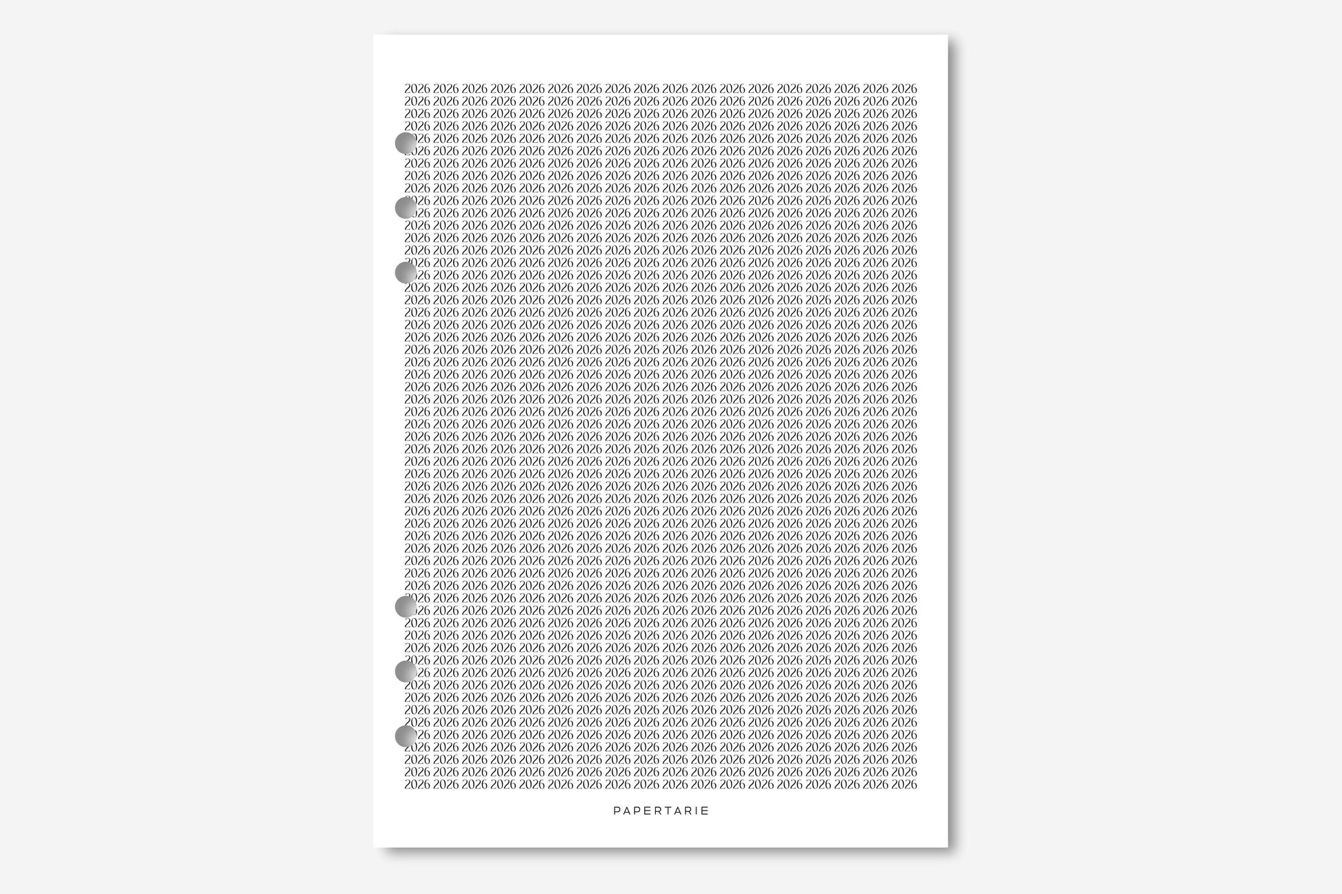 Printed | Planner Dashboard | Full Print | 2026 | A5, A6, Personal | Minimal | Premium
