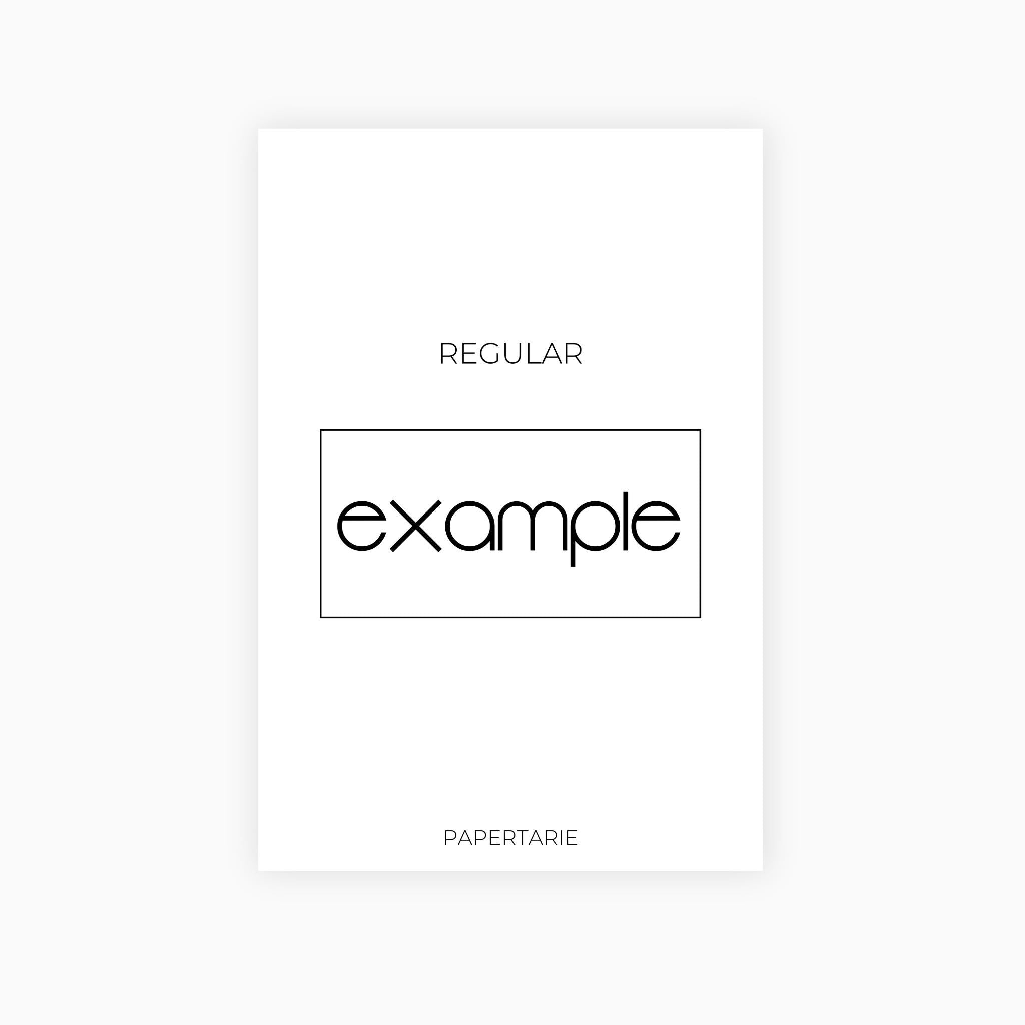 Mini Monthly Text Stickers | Custom | Transparent | Glossy | Matte | Standard Size | Options