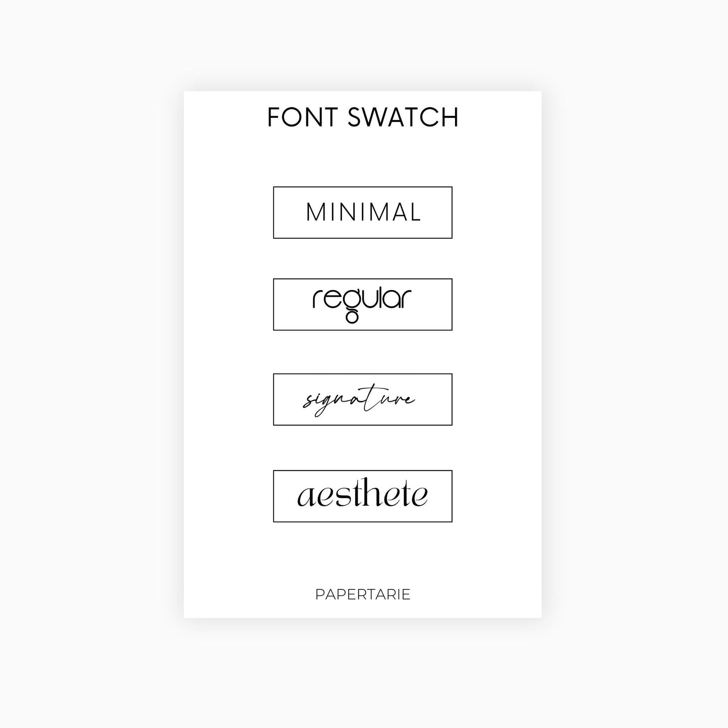 Glossy Dot Weekly Stickers | Custom | Typographic | Four Fonts | Transparent | Glossy | Standard Size | Options