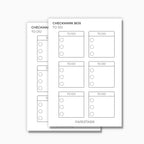 To Do List Box Stickers
