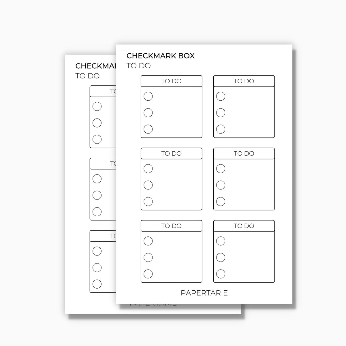To Do List Box Stickers