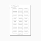Functional Box Stickers | Custom