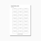 Functional Box Stickers | Custom