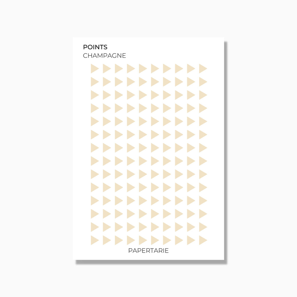Point Stickers | 3 Sizes