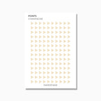 Point Stickers | 3 Sizes