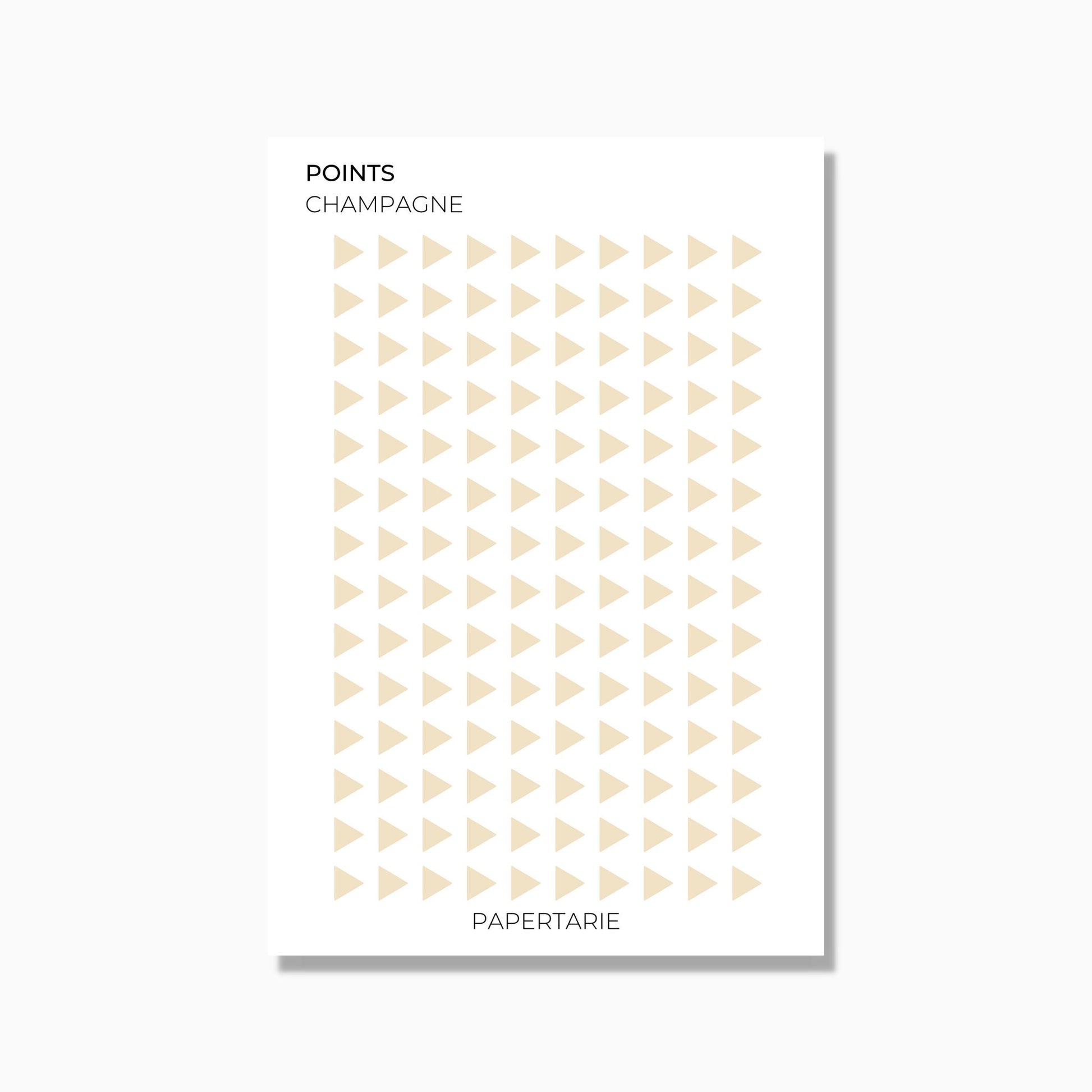 Point Stickers | 3 Sizes