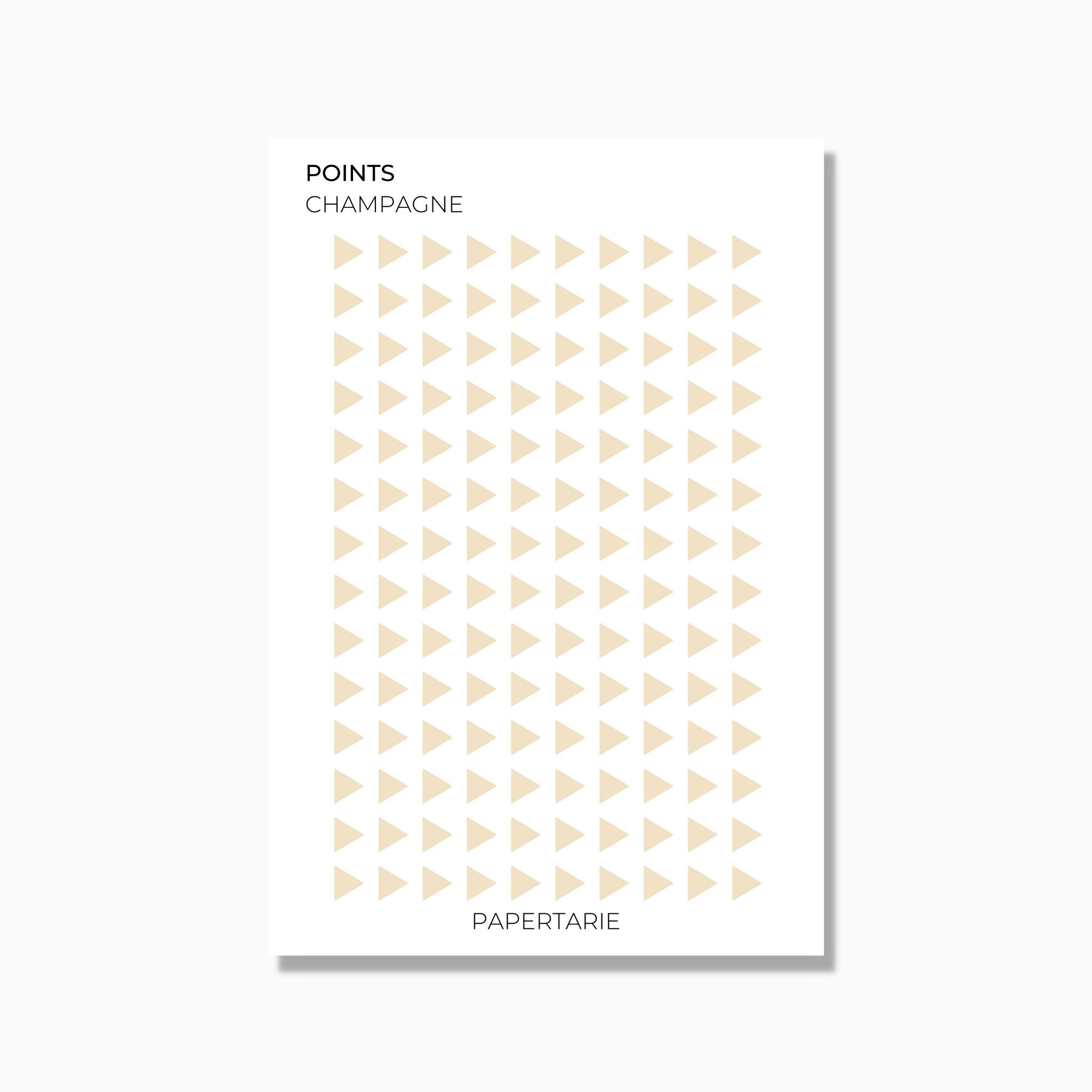 Point Stickers | 3 Sizes