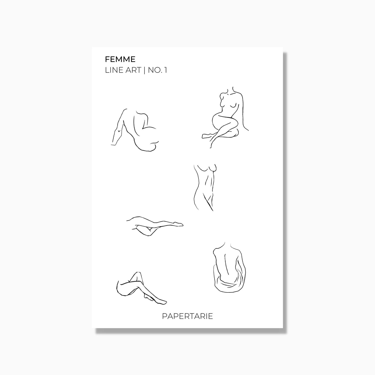 Line Art Stickers