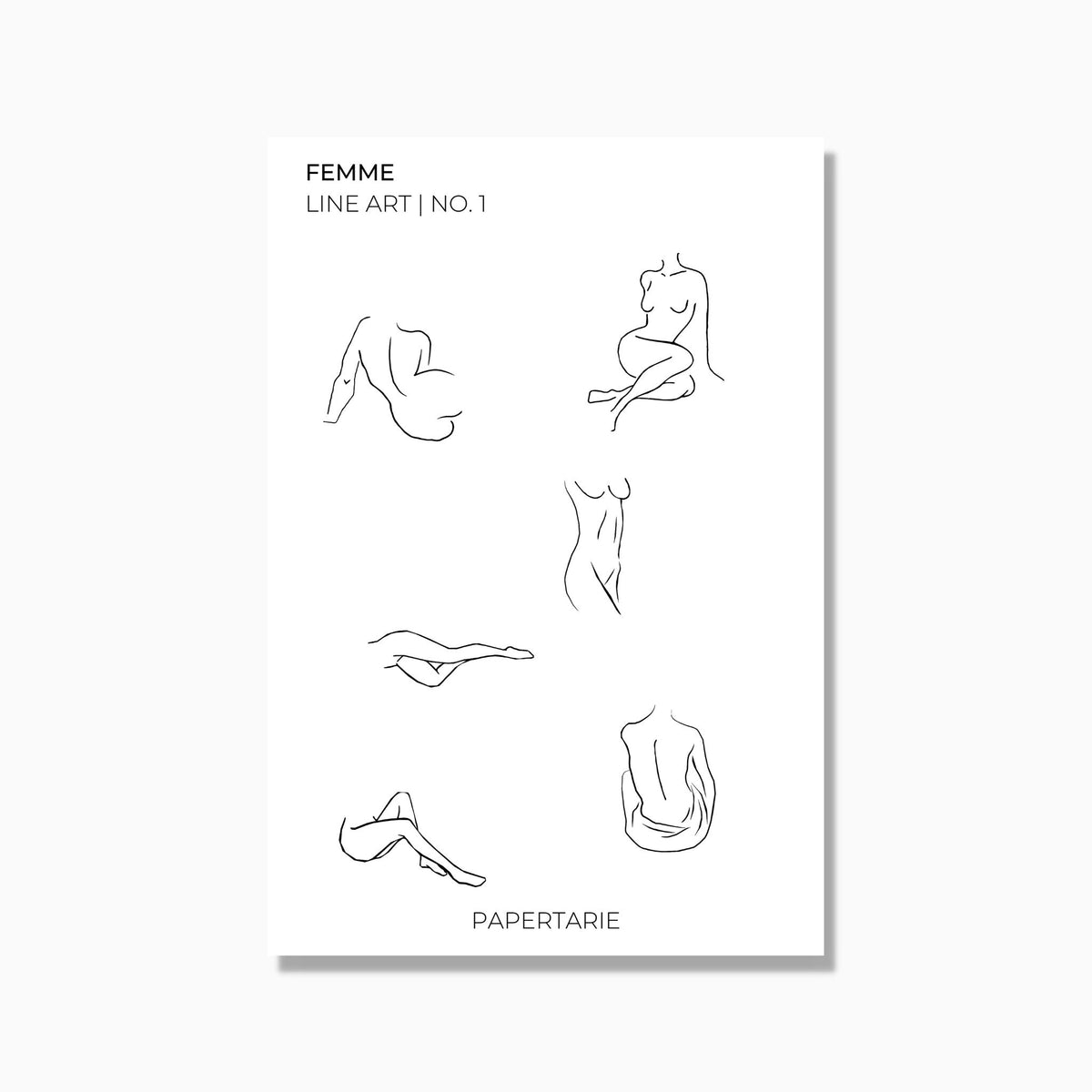 Line Art Stickers